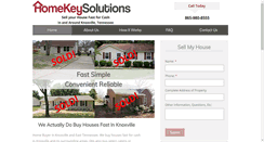 Desktop Screenshot of homekeysolutions.com